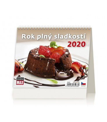 Stolní kalendář MiniMax Rok plný sladkostí 2020