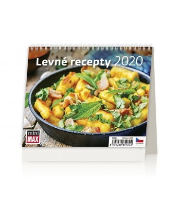 Stolní kalendář Minimax Levné recepty 2020