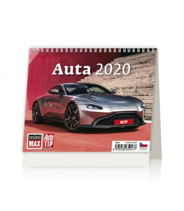 Tischkalender MiniMax Auta 2020