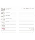 Weekly Pocket Diary Vario - Lavender s gumičkou 2020