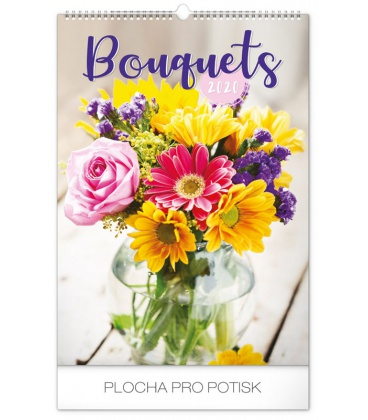 Wandkalender Bouquets 2020