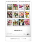 Wall calendar Bouquets 2020