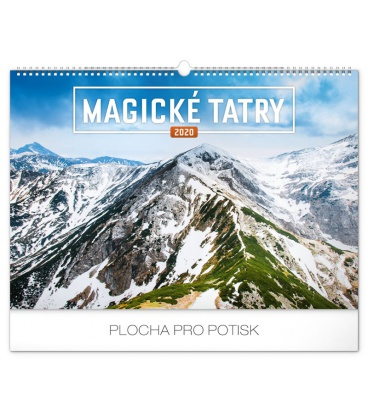 Wall calendar Magical Tatras 2020