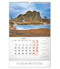 Wall calendar Czech mountains and rocks 2020