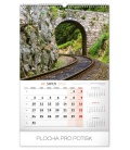 Wall calendar Czech mountains and rocks 2020