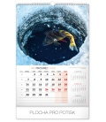 Nástěnný kalendář Rybářský 2020