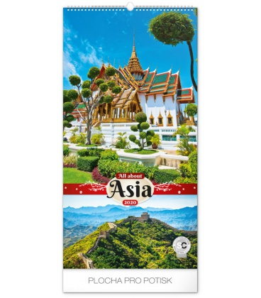 Wandkalender All about Asia 2020