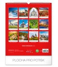 Nástěnný kalendář Česká republika 2020