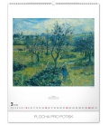 Wall calendar Impressionism 2020