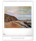 Wall calendar Claude Monet 2020