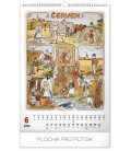 Nástěnný kalendář Josef Lada – Měsíce 2020