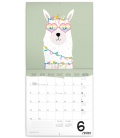 Wall calendar Happy llamas 2020