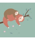 Wandkalender Happy Sloths 2020