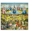 Nástěnný kalendář Hieronymus Bosch 2020