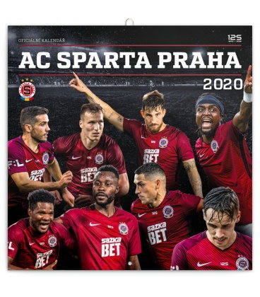 Wandkalender AC Sparta Praha 2020