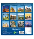 Wandkalender Prague mini 2020