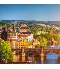 Nástěnný kalendář Praha letní 2020