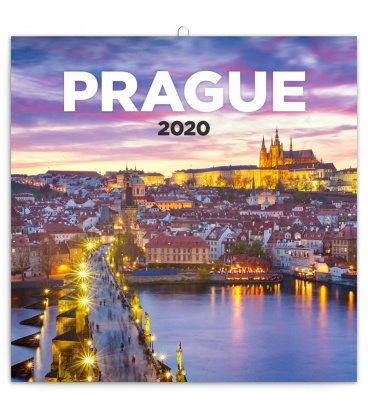 Nástěnný kalendář Praha nostalgická 2020