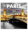 Wall calendar Paris 2020