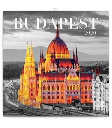 Wall calendar Budapest 2020