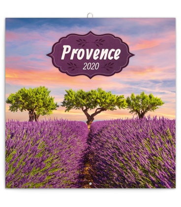 Wall calendar Provence – scented 2020