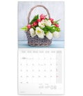 Wall calendar Tulips 2020