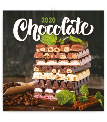 Wall calendar Chocolate – scented 2020