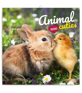 Wall calendar Animal Cuties 2020