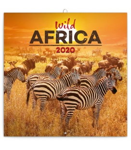 Wall calendar Wild Africa 2020