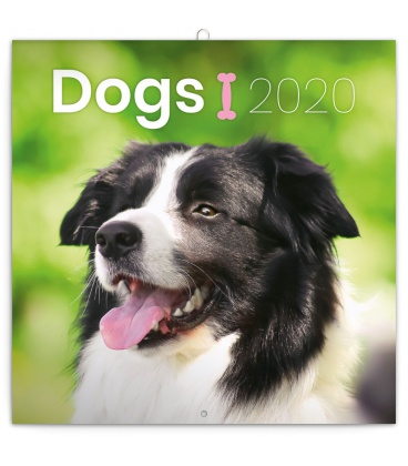 Wandkalender Dogs 2020