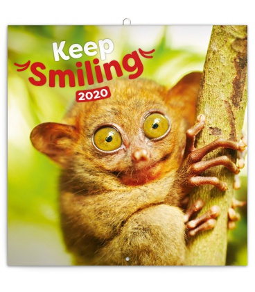 Wall calendar Keep Smiling 2020