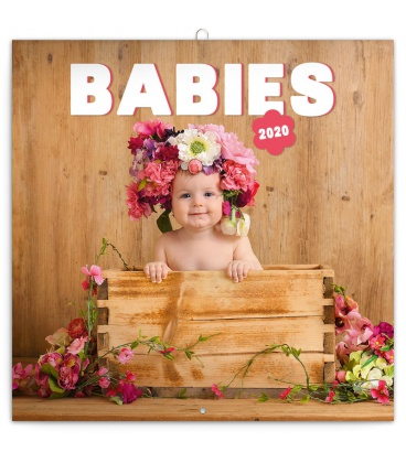 Wall calendar Babies 2020