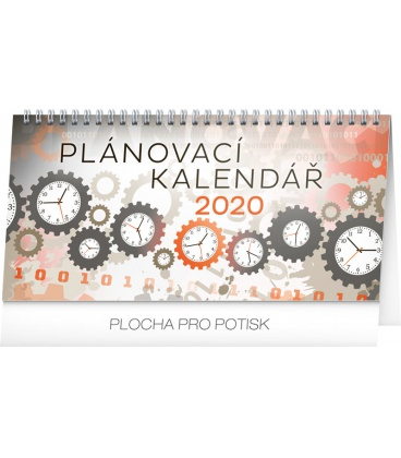 Tischkalender Weekly planner 2020