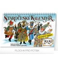 Table calendar Old Bohemian traditions 2020
