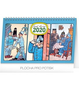 Table calendar Josef Lada – Svejk 2020