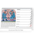 Stolní kalendář Josef Lada – Švejk 2020
