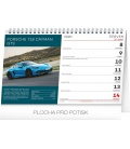 Table calendar Cars 2020