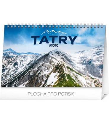 Stolní kalendář Tatry SK 2020
