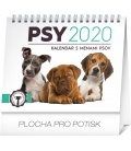 Stolní kalendář Psy – s menami psov SK 2020