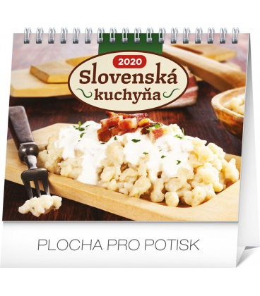 Tischkalender Slovak cuisine 2020