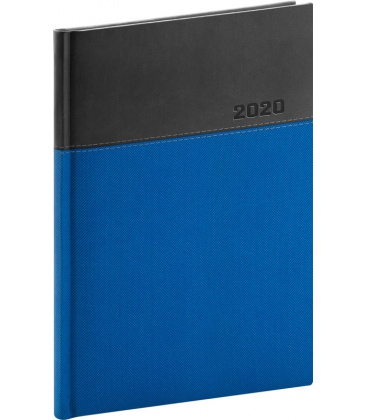 Tagebuch - Terminplaner A5 Dado blau, schwarz 2020