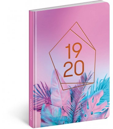 Wochentagebuch - Terminplaner B6 18monate Petito - Neon 2019/2020