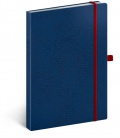 Notebook A5 Vivella Classic blue, red, dotted 2020