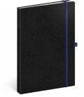 Notebook A5 Vivella Classic black, blue, lined 2020