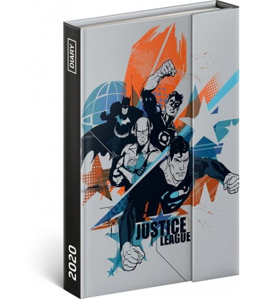 Wochentagebuch magnetisch - Terminplaner Justice League 2020