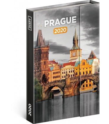 Diář týdenní magnetický Praha 2020