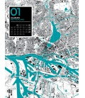 Wall calendar City Art - Metropolen im Schwarzplan-Design 2020