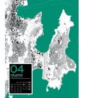 Wandkalender City Art - Metropolen im Schwarzplan-Design 2020