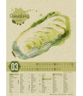 Nástěnný kalendář Sezonní kalendář ovoce a zeleniny /Saisonkalender - Obst & Gemüse - Gras