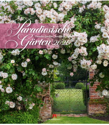 Wandkalender Paradiesische Gärten 2020